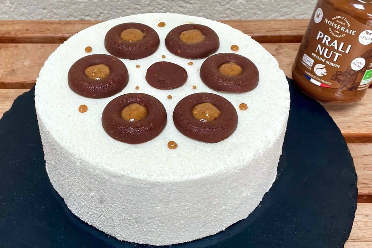 Entremet Pralinut & Feve tonka